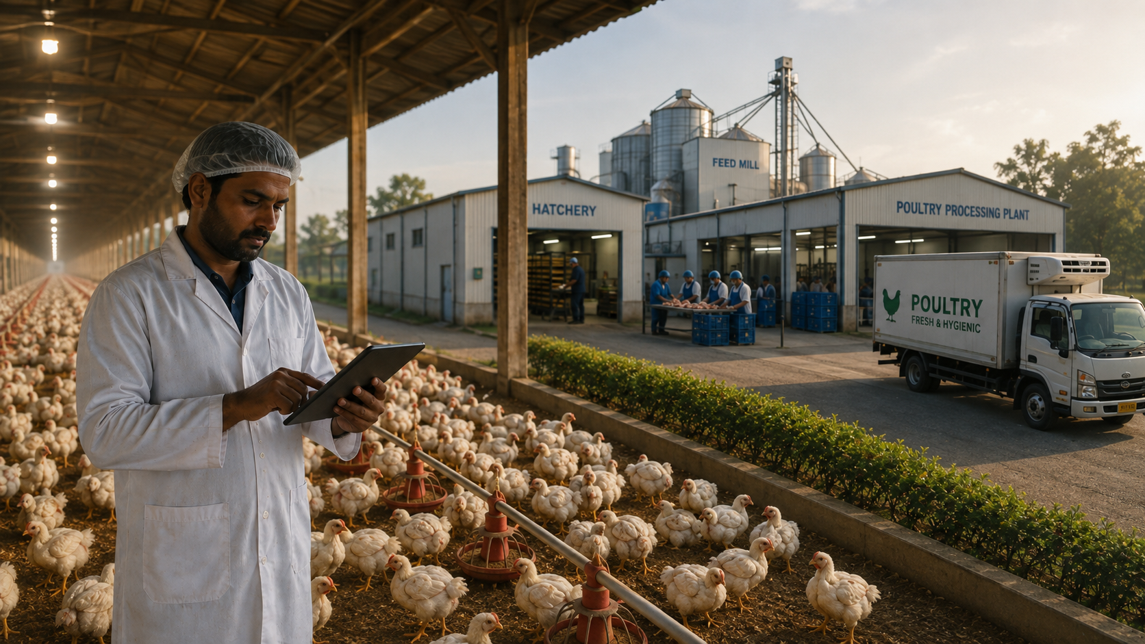 Smart Poultry — digital management for hatcheries and broiler operations